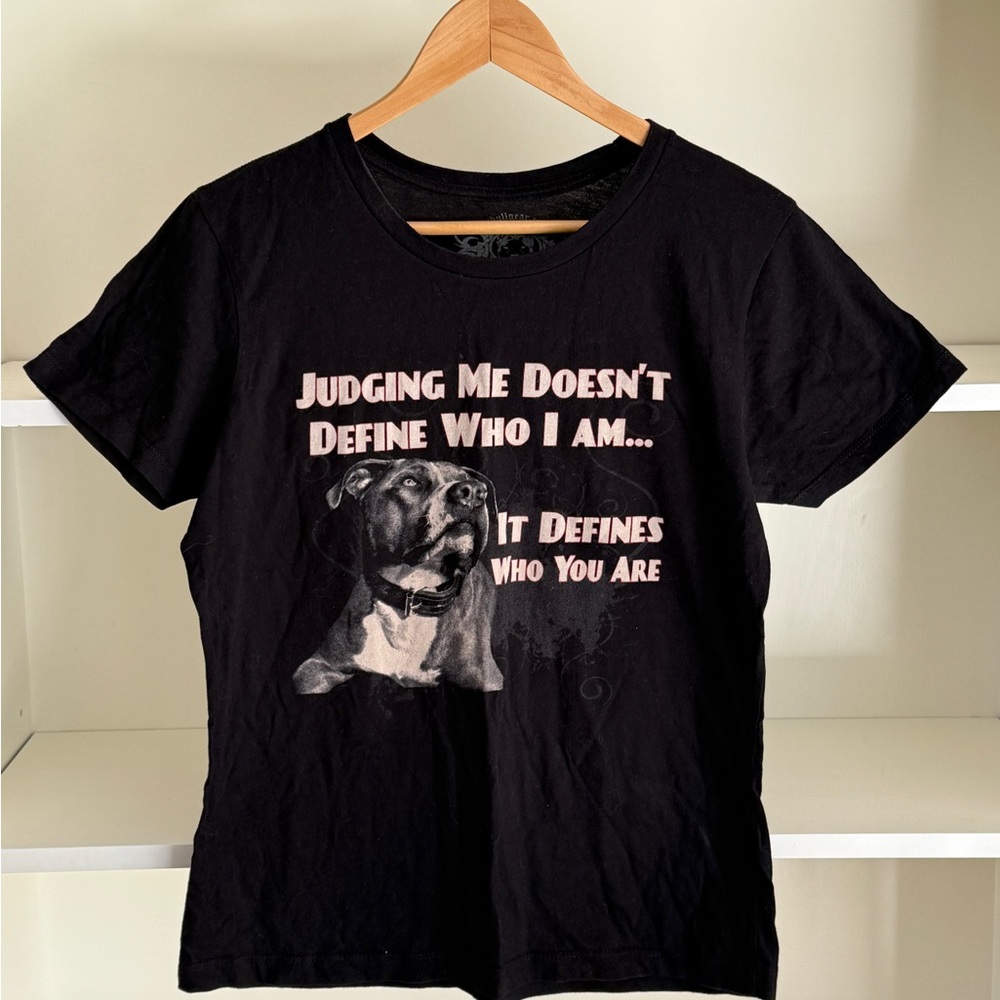 For Pitty Lovers All Over:) Black Pitbull Gear Women’s XL Tee.